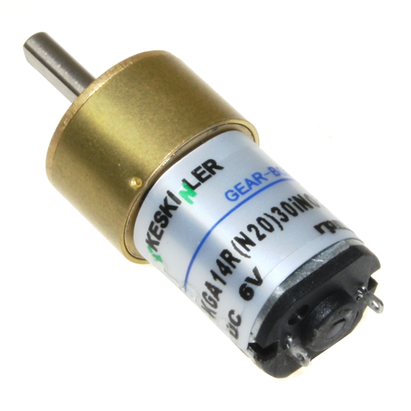 KGA-14 6V 650Rpm Redüktörlü Dc Motor