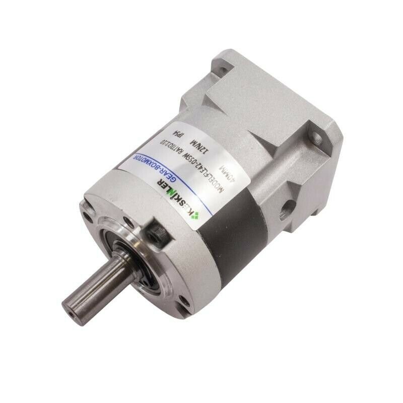 FLE42-05SW 1:10 12N.m Nema17 Step Motor Redüktörü - Uzun Mil