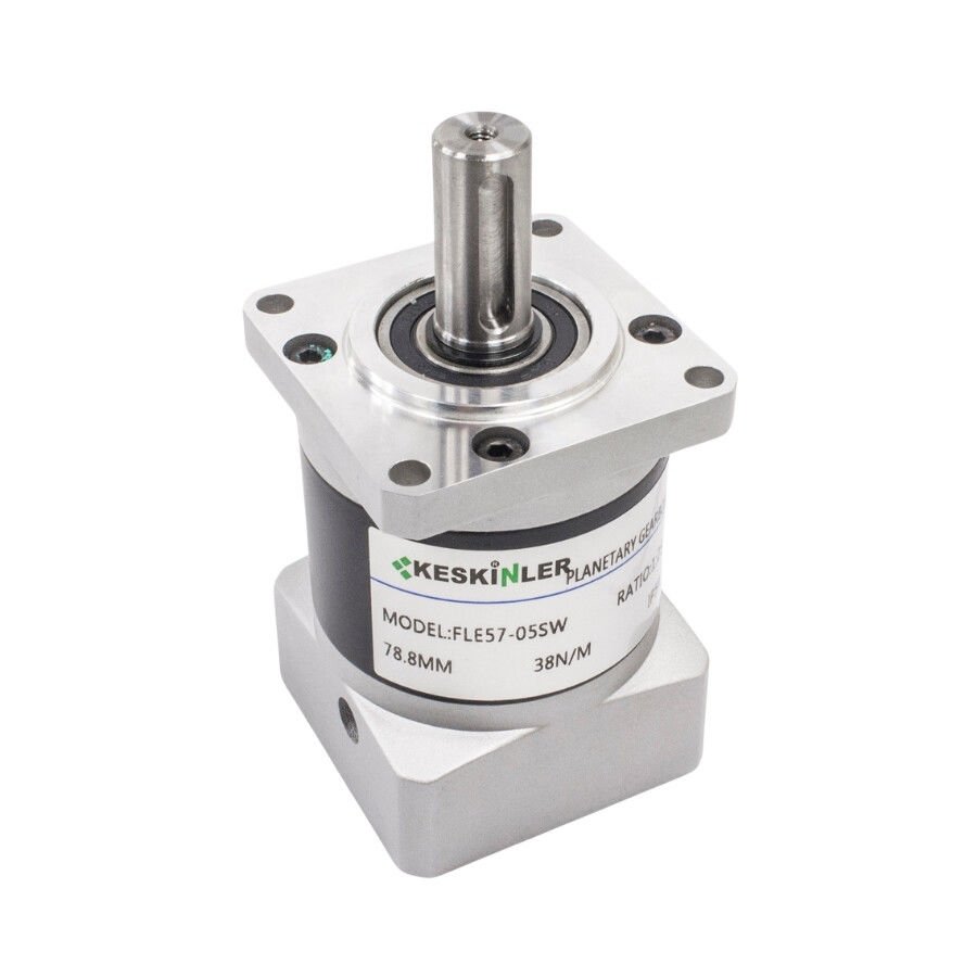 FLE57-05SW 1:25 38N/M Nema23 Step Motor Redüktörü